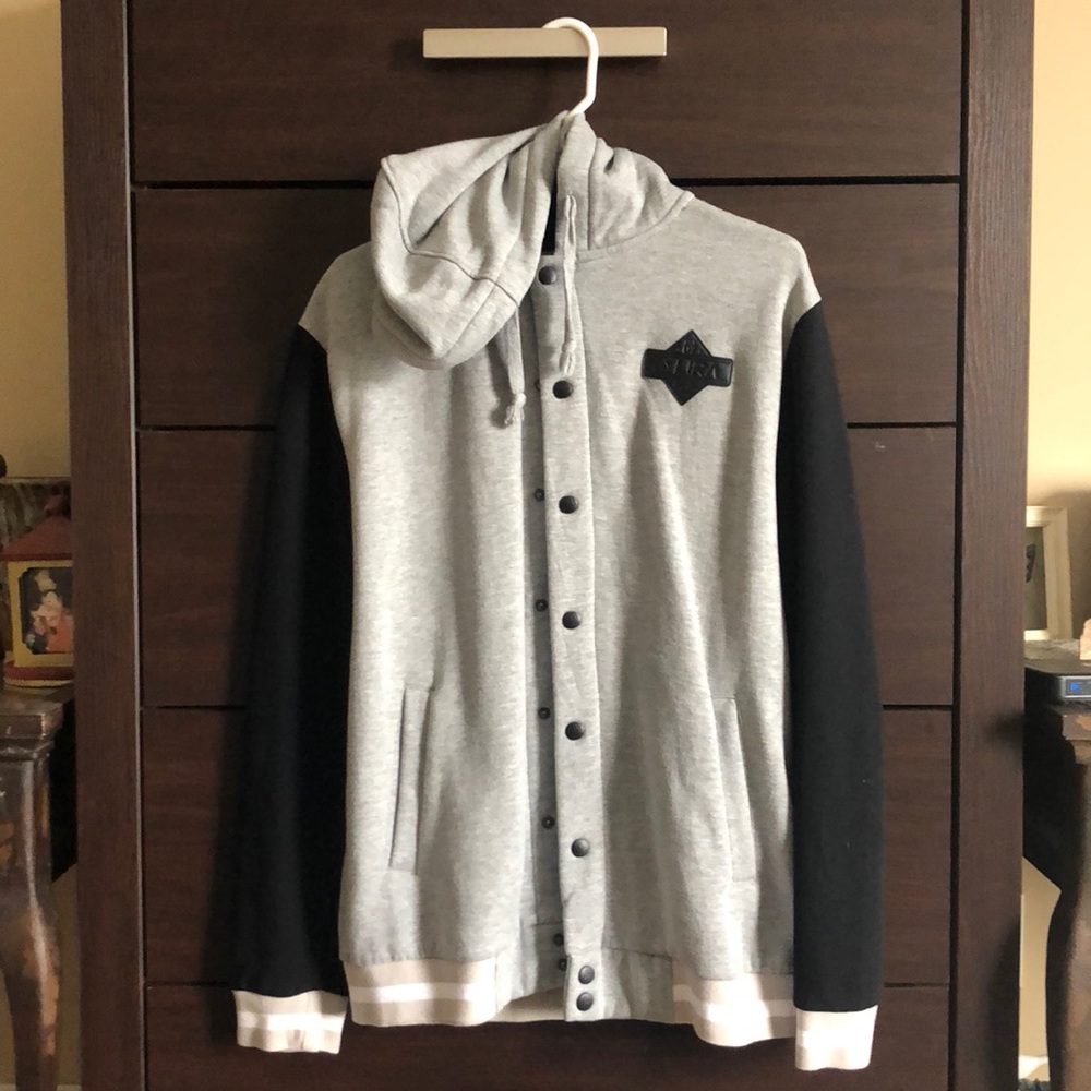 Men’s Button Down Hoodie